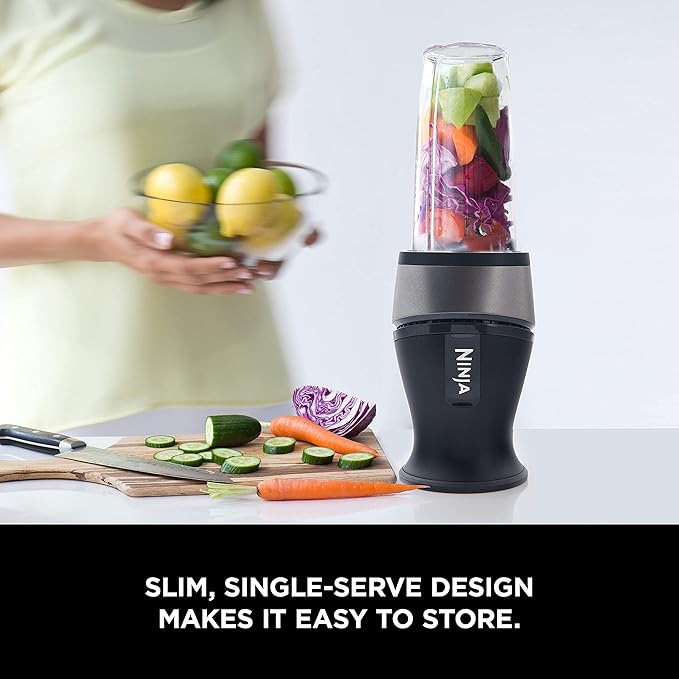 Ninja Fit 700W multi-use blender with single-serve cups – compact, BPA-free, dishwasher safe