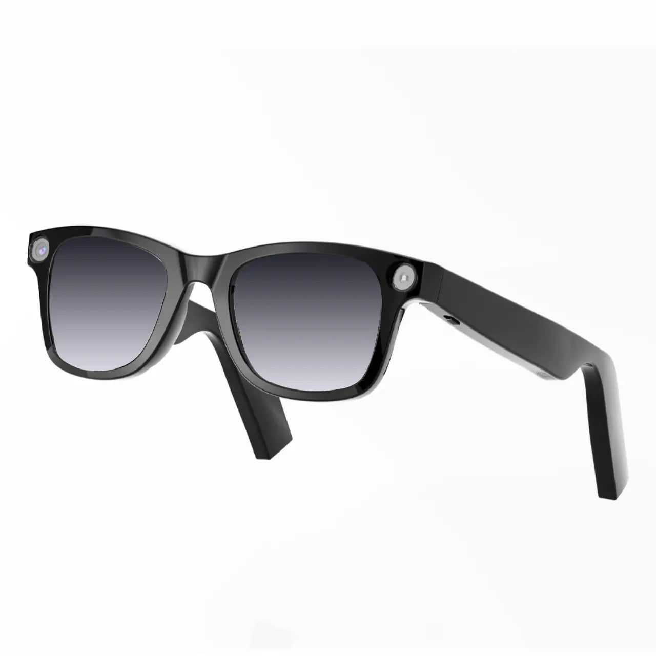 AI camera smart glasses in sunglasses style with HD recording and real-time translation
