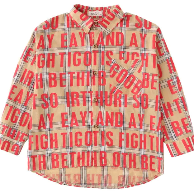 Stylish Red Shirt for Baby Boys in Western Style