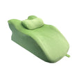 Mahya Stomach Sleeper Pillow in [Green] – soft ergonomic cushion for prone sleeping and neck support