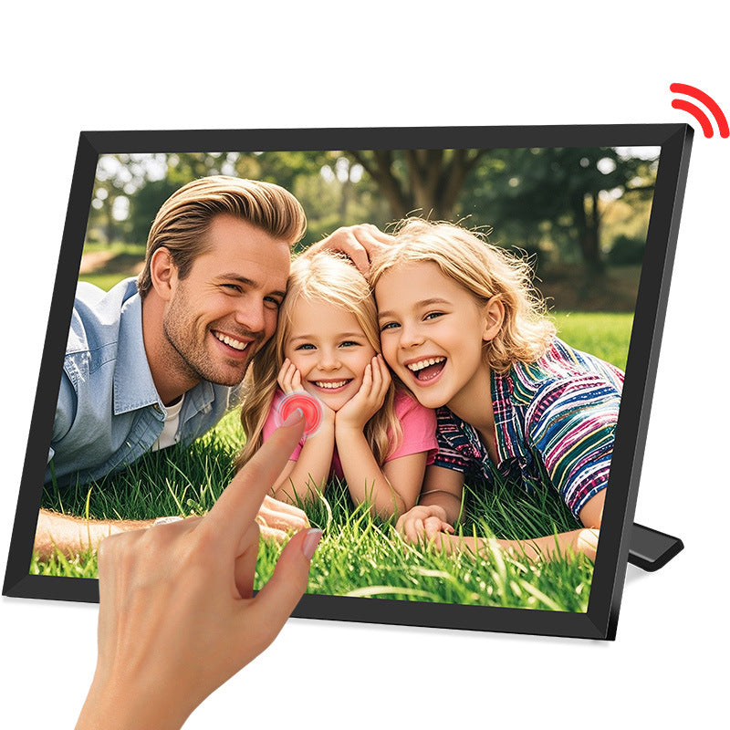 2026 New 10 Inch Cloud Photo Frame Narrow Edge Ultra-thin Smart 32G Video Player Touch Frameo Digital Photo Frame