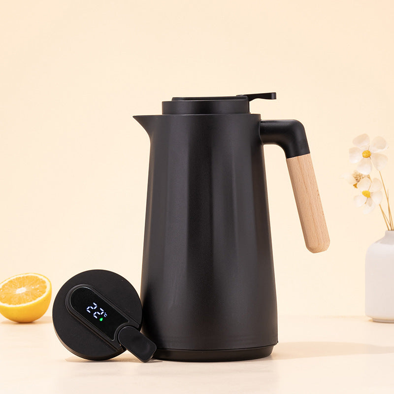 Smart Thermal Pot Household Large Capacity Glass Liner Thermos Bottle Hotel Thermal Kettle Boiling Water Thermos Coffee Pot