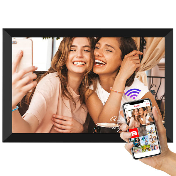 2026 New 10 Inch Cloud Photo Frame Narrow Edge Ultra-thin Smart 32G Video Player Touch Frameo Digital Photo Frame
