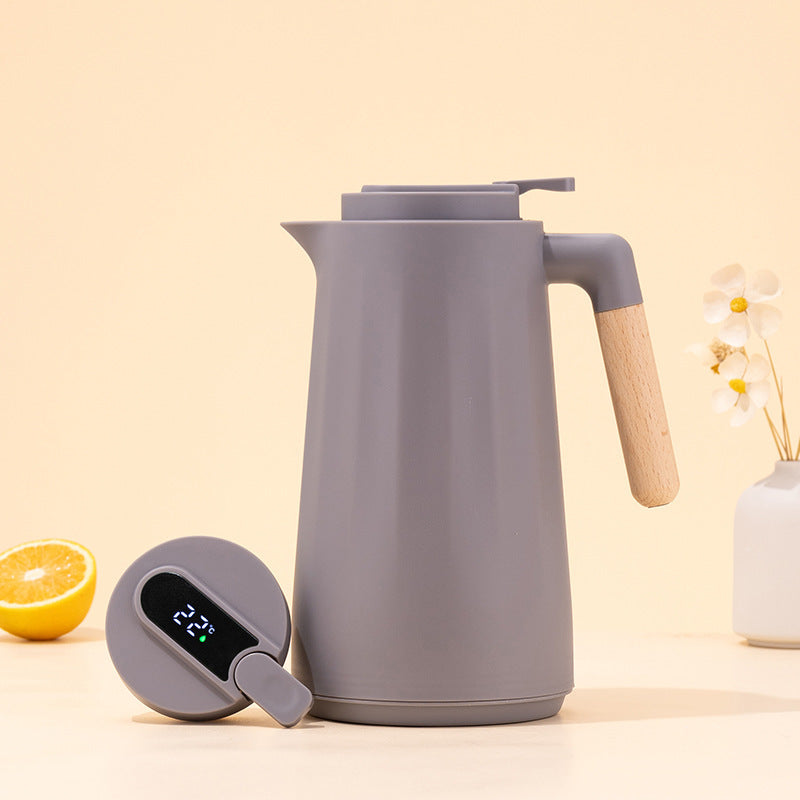 Smart Thermal Pot Household Large Capacity Glass Liner Thermos Bottle Hotel Thermal Kettle Boiling Water Thermos Coffee Pot
