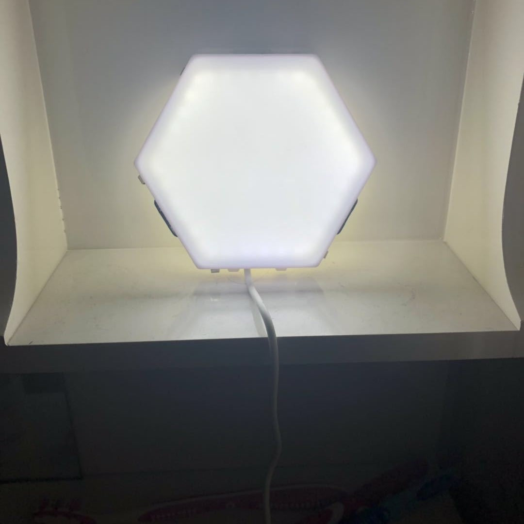 Factory Wholesale Tremolo With Touch Quantum Lamp Creative Wall Lamp Hexagonal Wall Lamp Honeycomb Lamp Honeycomb Lamp