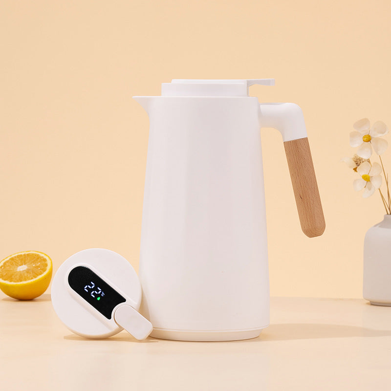 Smart Thermal Pot Household Large Capacity Glass Liner Thermos Bottle Hotel Thermal Kettle Boiling Water Thermos Coffee Pot