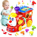 Musical learning train toy for toddlers 12-18 months – interactive educational toy with sounds
