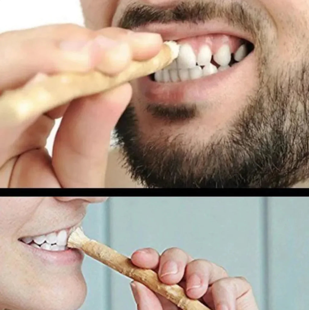 Mahya Miswak Tooth Cleaning Stick – 15cm natural wood dental care stick for traditional oral hygiene