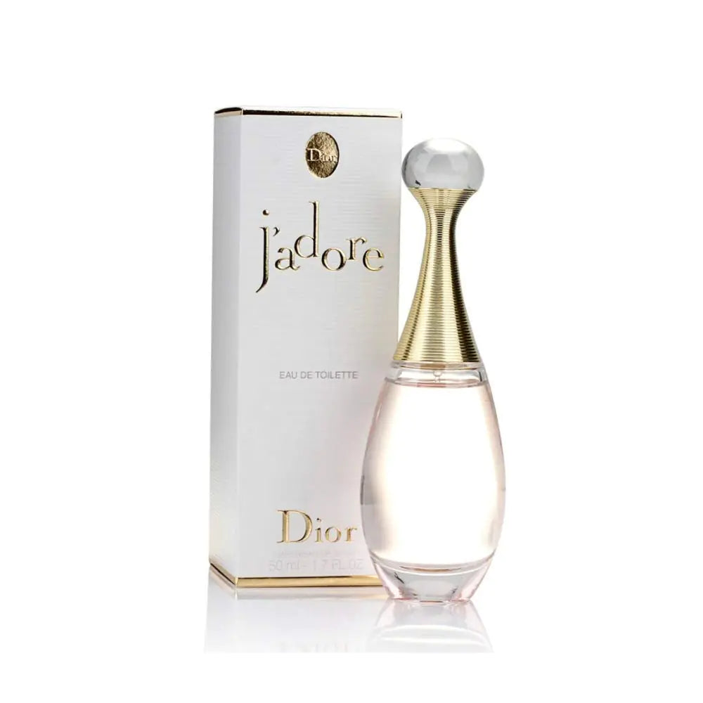 Christian Dior J'adore Eau de Toilette 1.7 oz women's perfume bottle
