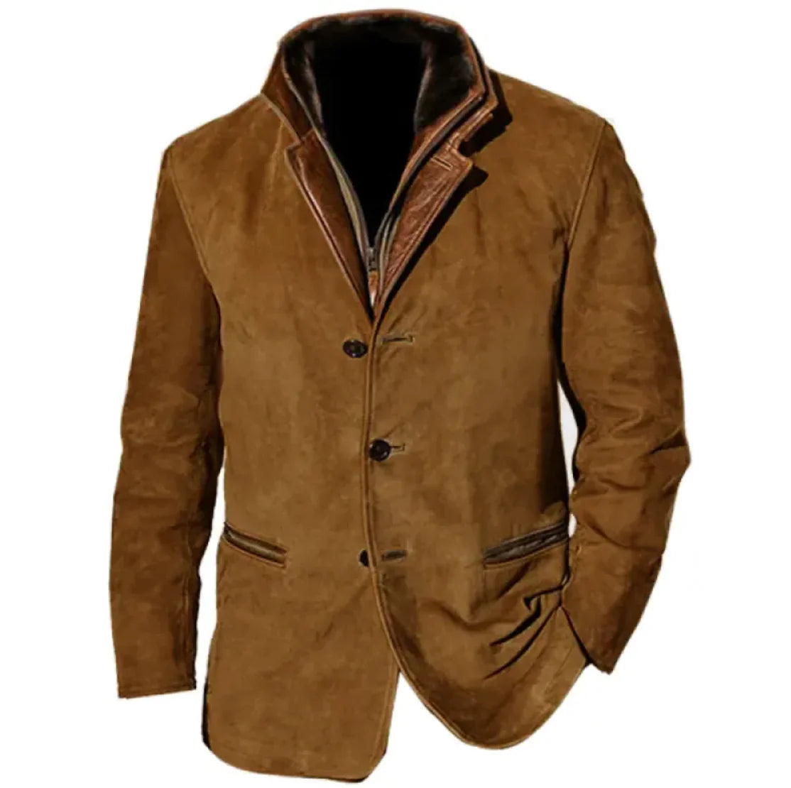 Mahya Heritage Industrial Work Jacket in [Black / Khaki / Blue / Brown / Purple] – durable men's workwear jacket, size [S–5XL]